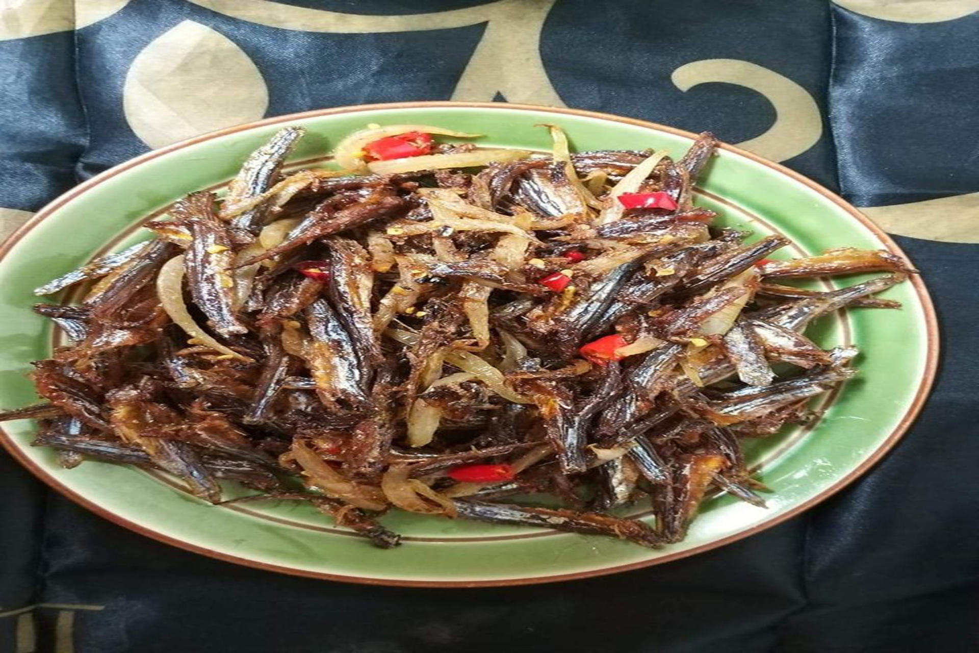 Fried Dried Anchovies / Ndakala